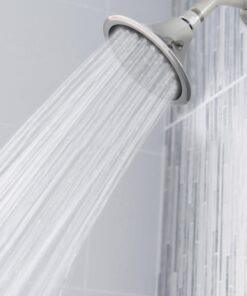 Niagara Conservation N2515CH Sava Spa 1-Spray with 1.5 GPM 4.4-in. Wall Mount Adjustable Fixed Shower Head in Chrome, 1-Pack | Bathroom Shower Head Sprayer with Pressure Compensation Technology 20 71waoiXW5PL