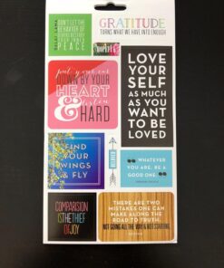 Me & My Big Ideas PPS-37 Pocket Pages Stickers 6 Sheets/Pkg-Love Yourself Original Version 41 71wbYUfbHuL 1