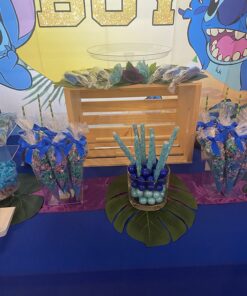 Moon Boat 120PCS Tropical Palm Leaves Plant Imitation Leaf-Hawaiian/Luau/Jungle Party Table Decorations 48 71wcj3WeWUL