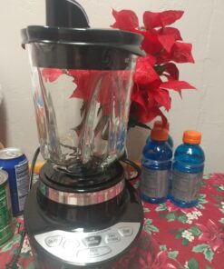 Hamilton Beach Smoothie Smart Blender with 5 Speeds & 40 oz Glass Jar, Black (56206) 17 71wdYGZIazL