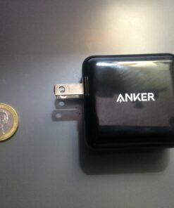 Anker Dual USB Wall Charger, PowerPort II 24W, Ultra-Compact Travel Charger with PowerIQ Technology and Foldable Plug, for iPhone XS/Max/XR/X/8/7/6/Plus, iPad Pro/Air 2/mini 4, Galaxy S9/S8/+ and More Black 49 71wdhWmMOQL