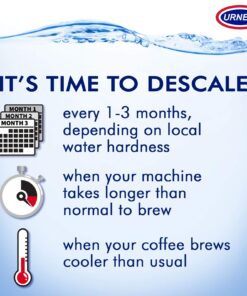 Urnex Dezcal Coffee and Espresso Machine Descaler Activated Scale Remover - 900g Bottle - Fast Effective Descaling Of Boilers and Heating Elements Faucets Spray Heads Milk Systems 30 71wf8tfgbSL
