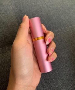 SABRE Lipstick Pepper Spray, Protect Against Multiple Threats with 12 Bursts, UV Marking Dye, The Most Discreet Pepper Spray Design, Pink 49 71wfBoZ00NL