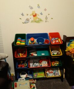 RoomMates RMK1630SCS Winnie The Pooh Peel and Stick Wall Decals 10 inch x 18 inch 35 71wfaisKvYL