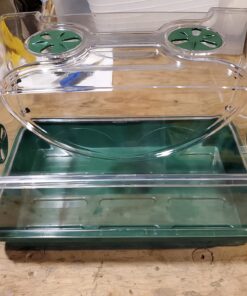 EarlyGrow 93763 Medium Seed and Herb Domed Propagator with Vented Side Height Extension, Extender, Green Medium with Side Extender 47 71wgI5UX9 L