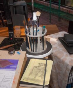 Loew-Cornell 390 Multi Bin Brush Organizer, 49 Hole 43 71wgstbGYNL