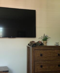 Mounting Dream TV Mount Fixed for Most 26-55 Inch LED, LCD and Plasma TV, TV Wall Mount TV Bracket up to VESA 400x400mm and 100 LBS Loading Capacity, Low Profile and Space Saving Flat Mount MD2361-K 34 71whODUHpjL