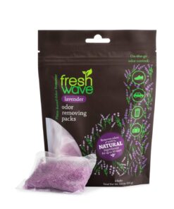 Fresh Wave Lavender Odor Eliminating & Deodorizing Packs | Bag of 6 & Fresh Pod Case | Safer Odor Relief for Small Spaces | Natural Plant-Based Odor Eliminator | Odor Absorbers for Home 18 71whl6ssDsL