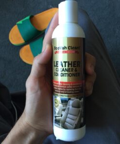 KevianClean Leather Cleaner & Conditioner - Auto Interior Detailing, Furniture, Upholstery, Sofa, Couch, Handbag, Purse, Shoe, Boot, Jacket, Car Seat Care, Protector and Restoration - 8 oz. 8 oz. 17 71wk3qMC4OL