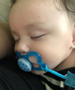 MAM Air Pacifiers (2 pack), MAM Sensitive Skin Pacifier 6+ Months, Best Pacifier for Breastfed Babies, Baby Boy Pacifiers, 6-16 (Pack of 2) Pacific Blue & Stone 2 Count (Pack of 1) 38 71wkOflP2SL 1