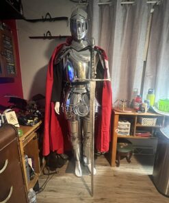 NauticalMart Medieval LARP Knight Wearable Full Suit of Armor 13 71wkWXJQ5pL