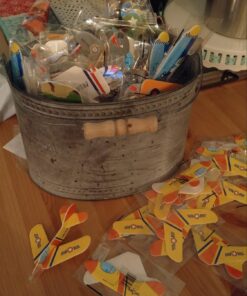 Neliblu Bulk Pack of 72 Airplane Gliders Party Favors for Kids - Party Pack Individually Wrapped Flying Paper Planes – Assorted Designs - for Rewards and Prizes, Pinata Fillers, Carnival Prizes 24 71wkhM0snQL