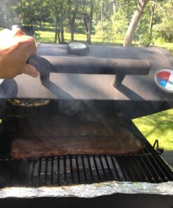 3 1/8 inch Charcoal Grill Temperature Gauge, Accurate BBQ Grill Smoker Thermometer Gauge Replacement for Oklahoma Joe's Smokers, and Smoker Wood Charcoal Pit, Large Face Grill Temp Thermometer 1 Pack 40 71wl m7usWL