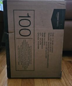 Amazon Basics Dog and Puppy Pee Pads with Leak-Proof Quick-Dry Design for Potty Training, Standard Absorbency, Regular Size, 22 x 22 Inches, Pack of 100, Blue & White Unscented Regular (100 Count) 26 71wmA51Hc8L 4