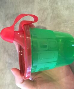 The First Years Take and Toss Spill-Proof Sippy Cup, Assorted, Pack of 6 6 Count (Pack of 1) Cups w/ Spill Proof Lid 39 71wmekgObL