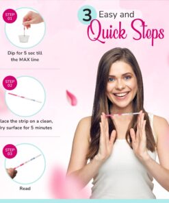 Alternative view of Clinical Guard 25 Pregnancy Tests Strips - Sensitive & Accurate Measurement Within 5 mins - Early Detection Pregnancy Test Strip - Easy to Use for Home Tests - HCG Test Strip 25 Count (Pack of 1)