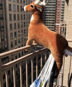 Melissa & Doug Giant Deer - Lifelike Stuffed Animal (over 3 feet long) 29 71wnayNTh L 1