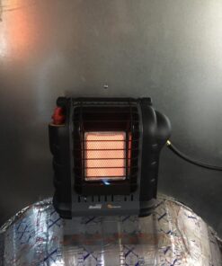 Mr. Heater F232017 MH9BXRV Buddy Grey Indoor-Safe Portable RV Radiant Heater (4,000-9,000-BTU) 34 71wniZjEDL