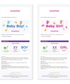 SneakPeek® DNA Test Gender Prediction - Know Baby’s Gender at 6 Weeks with 99.9% Accuracy¹ - Lab Fees Included - Early Boy or Girl Reveal Home Kit (Lancet) 26 71wo9mGvykL
