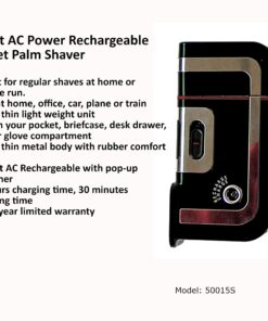 Optimus 50015 Rechargeable Pocket Palm Shaver, Black 27 71wrIZrvIZL