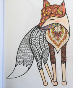 Fox Coloring Book: An Adult Coloring Book of 40 Stress Relief Fox Designs to Help You Relax and Unwind (Animal Coloring Books) 13 71wrQ7MUNrL