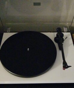 Pro-Ject Debut Carbon DC Turntable with Ortofon 2M Red Cartridge (Gloss White) 30 71wscGAoaPL