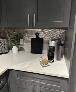 Nespresso Vertuo Coffee and Espresso Machine by De'Longhi, 1597 milliliters, Silver Machine Only 30 71wsqLDsAEL