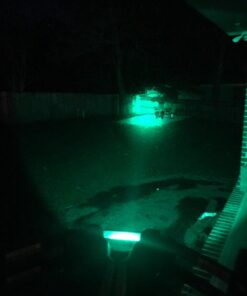 WINDFIRE Waterproof Green Light LED Coyote Hog Hunting Light Lamp Tactical Flashlight Torch with Pressure Switch and Rail Rifle Mount for Picatinny 38 71wt49KmiAL