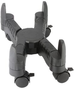 Kantek Mobile CPU Stand with Adjustable Width and Locking Casters, 16-Inch Wide x 7-Inch Deep x 4.8-Inch High (CS200B),Black 27 71wtH9nwVL