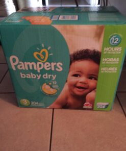 Pampers Baby-Dry Disposable Diapers Size 3, 204 Count, ECONOMY PACK PLUS (Packaging May Vary) 34 71wtqVAlSQL
