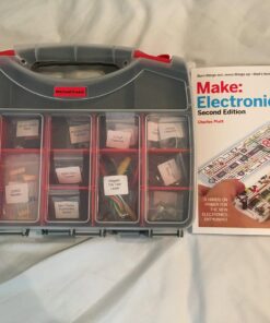 ProTechTrader Make: Electronics Component Pack 1 - Second Edition Kit Follows The Latest Make: Electronics 2nd ed Educational Book by Charles Platt Regular Pack 1 23 71wtzo4sXeL 1