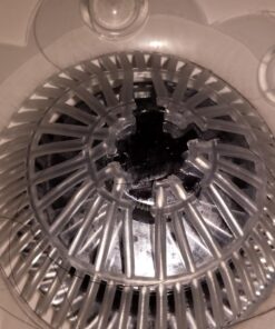 SlipX Solutions Stop-A-Clog Drain Protectors Trap Hair, 2 Hair Catchers Per Package (Plastic, 5 inch Diameter, Clear) 29 71wuO7TUYKL