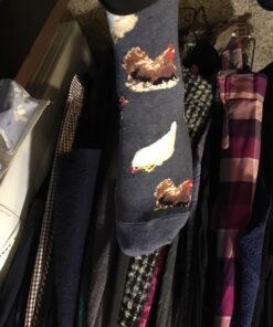 Socksmith Women's Hen House Crew Socks 1 Denim 5 71wuhaqYPLL