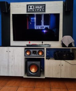 Klipsch R-52C Powerful Detailed Center Channel Home Speaker - Black Single 38 71wvOE05ezL