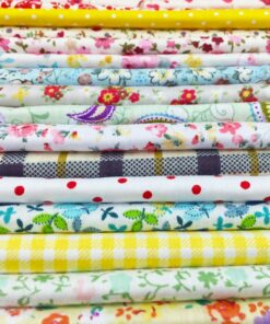 flic-flac 200pcs 4 x 4 inches (10cmx10cm) Cotton Craft Fabric Bundle Squares Patchwork Lint DIY Sewing Scrapbooking Quilting Dot Pattern Artcraft 200pcs 10cm*10cm 30 71wvgbzreBL