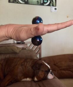 6 Pieces of 1.26" Sphere Magnet Rainbow Magnetic Balls | Hematite Rattle Snake |Fidget Toys for Anxiety | Large Magnetic Balls | Magnets for Kids 25 71wwfAfnJtL