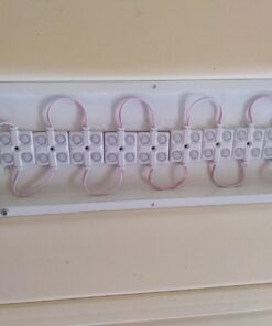 Ampper 12V 40 LEDs Interior Van Light Kits, LED Ceiling Lights with Simplified Harness Switch Fuse for Van RV Boats Caravans Trailers VW LWB and More (10 Modules, White) 38 71wwtev3gL