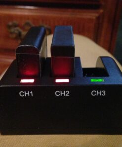 Smatree Battery (3 Pack) and 3-Channel Charger Compatible for Gopro Hero 4 (NOT for Hero 5) 34 71wyToXHAYL