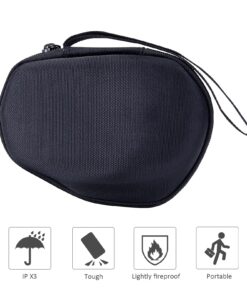 co2CREA Hard Travel Case Replacment for Logitech MX Master 2S / MX Master 3 Wireless Mouse (Black Case + Inside Grey) Black Case+Inside Grey Case for Master 2S/3 33 71wz7SP4PEL