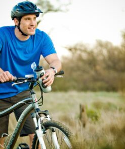 Schwinn Bike Bottle Holder With Water Bottle, 23 Oz. BPA-Free Squeeze Sport Bottle and Durable Alloy Cage, Easy To Mount Cycling Accessory 23 Ounces 32 71wzURxomCL