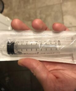 Care Touch 10ml Syringe with Luer Slip Tip - 100 Sterile Syringes – No Needle Great for Dispensing Oral Medicine and Home Care 10mL - 100 Count 33 71wzjnrLcfL