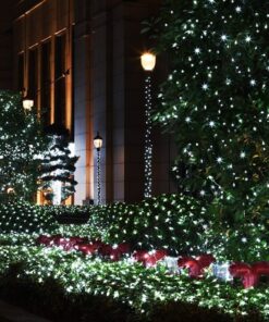 LiyuanQ Solar String Lights, 2 Pack 100 LED Solar Fairy Lights 33 feet 8 Modes Copper Wire Lights Waterproof Outdoor String Lights for Garden Patio Gate Yard Party Wedding Indoor Bedroom Cool White 22 71x 9xB33NL