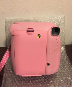 Fujifilm Instax Mini 8+ (Strawberry) Instant Film Camera + Self Shot Mirror for Selfie Use - International Version (No Warranty) Strawberry 51 71x fGRb0aL
