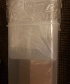 Vtopmart Large Food Storage Containers 5.2L / 176oz, 4 Pieces BPA Free Plastic Airtight Food Storage Canisters for Flour, Sugar, Baking Supplies, with 4 Measuring Cups and 24 Labels, Blue 5.2L--4.7quart 37 71x ubHnvpL