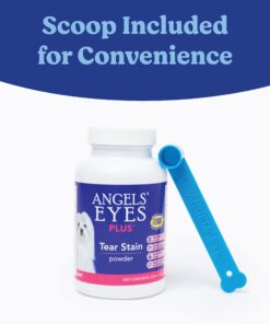 ANGELS' EYES PLUS Tear Stain Prevention Beef Powder for Dogs | All Breeds | No Wheat No Corn | Daily Support for Eye Health | Proprietary Formula |Limited Ingredients | Net Content 75g 18 71x0Vj8 fCL