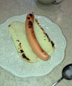 Nostalgia Coca-Cola 2 Slot Bun Mini Tongs, Hot Dog Toaster Works with Chicken, Turkey, Veggie Links, Sausages and Brats, Retro Red Hot Dog Toaster Coke 21 71x0hzdBRfL