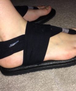 Sanuk Women's Yoga Sling 2 Sandal 8 Black 25 71x1GkHi3FL