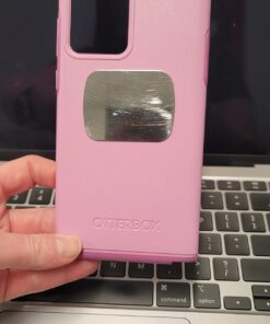 Metal Plate for Magnetic Car Mount - Tryone 4 Pack Disc with 3M Adhesive Compatible with Phone Magnets/ Cell Phone Automobile Magnet Cradles , No Logo or Hole, 2 Rectangle 2 Round, Black&Silver 30 71x2oeaVPKL