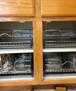 Rev-A-Shelf - 5WB1-1822-CR - 18 in. W x 22 in. D Base Cabinet Pull-Out Chrome Wire Basket 18 Inch 45 71x37 5UEL