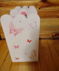 Emily Rose Doll Furniture | USA Business | 18 Inch Doll Clothes Closet Accessory - Wooden Doll Accessories Toy Playsets | 5 Free Wooden 18" Doll Hangers and 2 Large Storage Bins - Butterfly 27 71x3iofG0VL